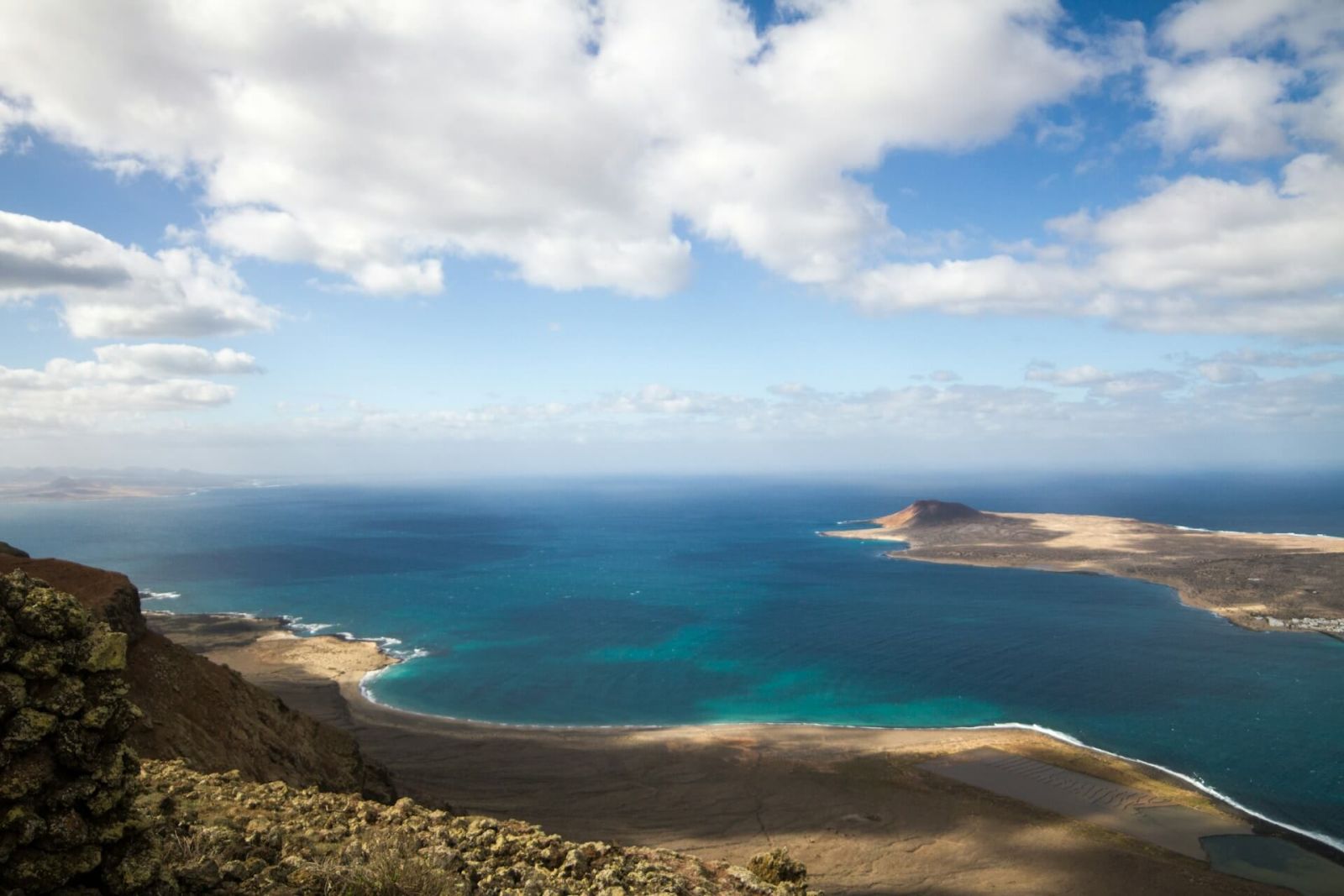 Vistas de La Graciosa desde Lanzarote